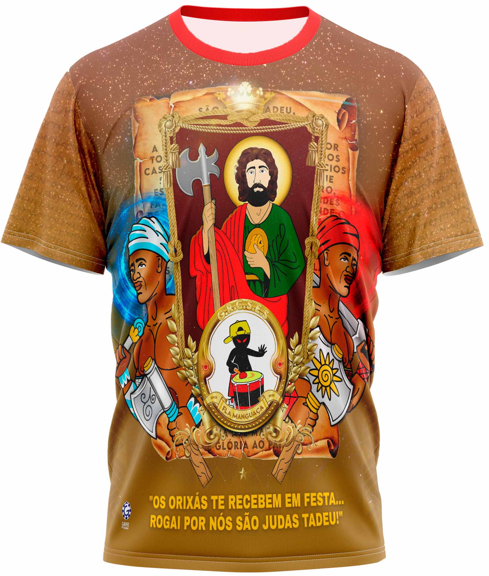 Camiseta Enredo 2023 - Flamanguaça - Imagem 1