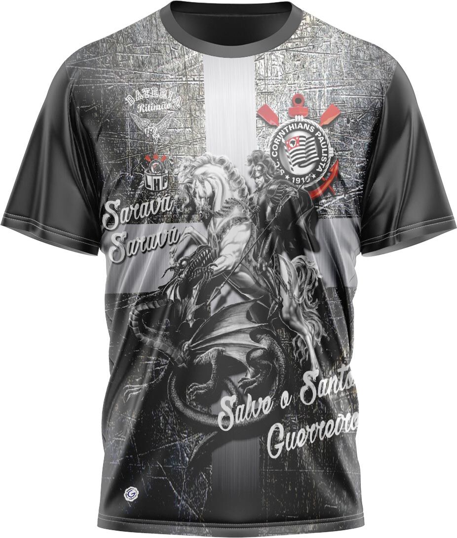 Camiseta Bateria Ritimão São Jorge - Gaviões da Fiel - Imagem 1