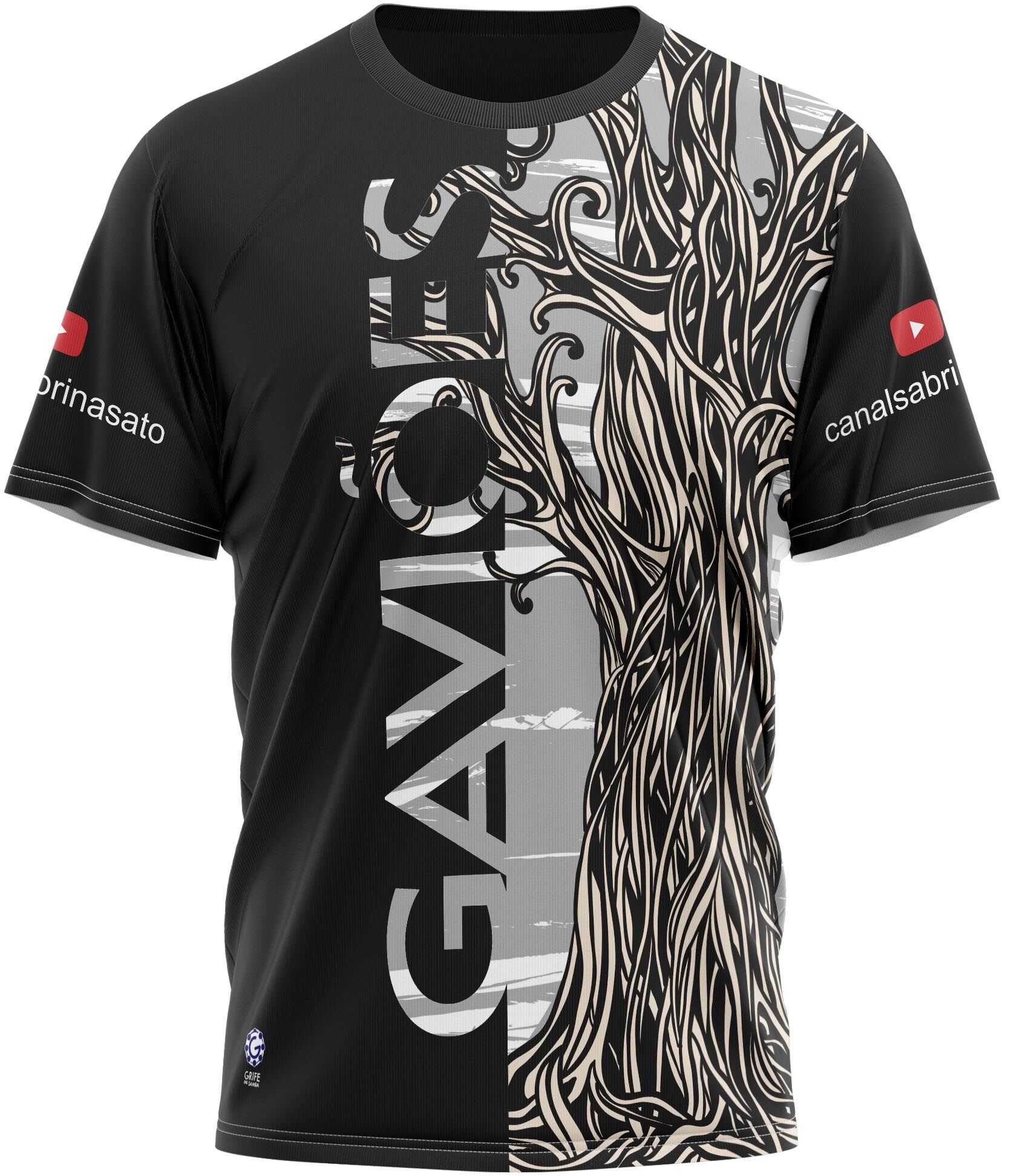 Camiseta Bateria - Unida, Forte e Vencedora  - Gaviões da Fiel - Imagem 1