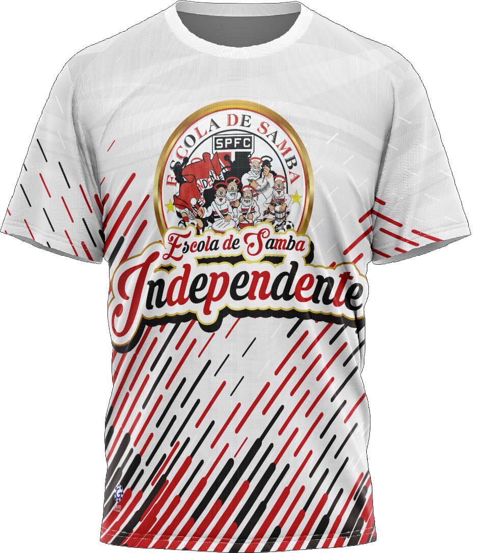 Camiseta Traços - Independente Tricolor - Imagem 1