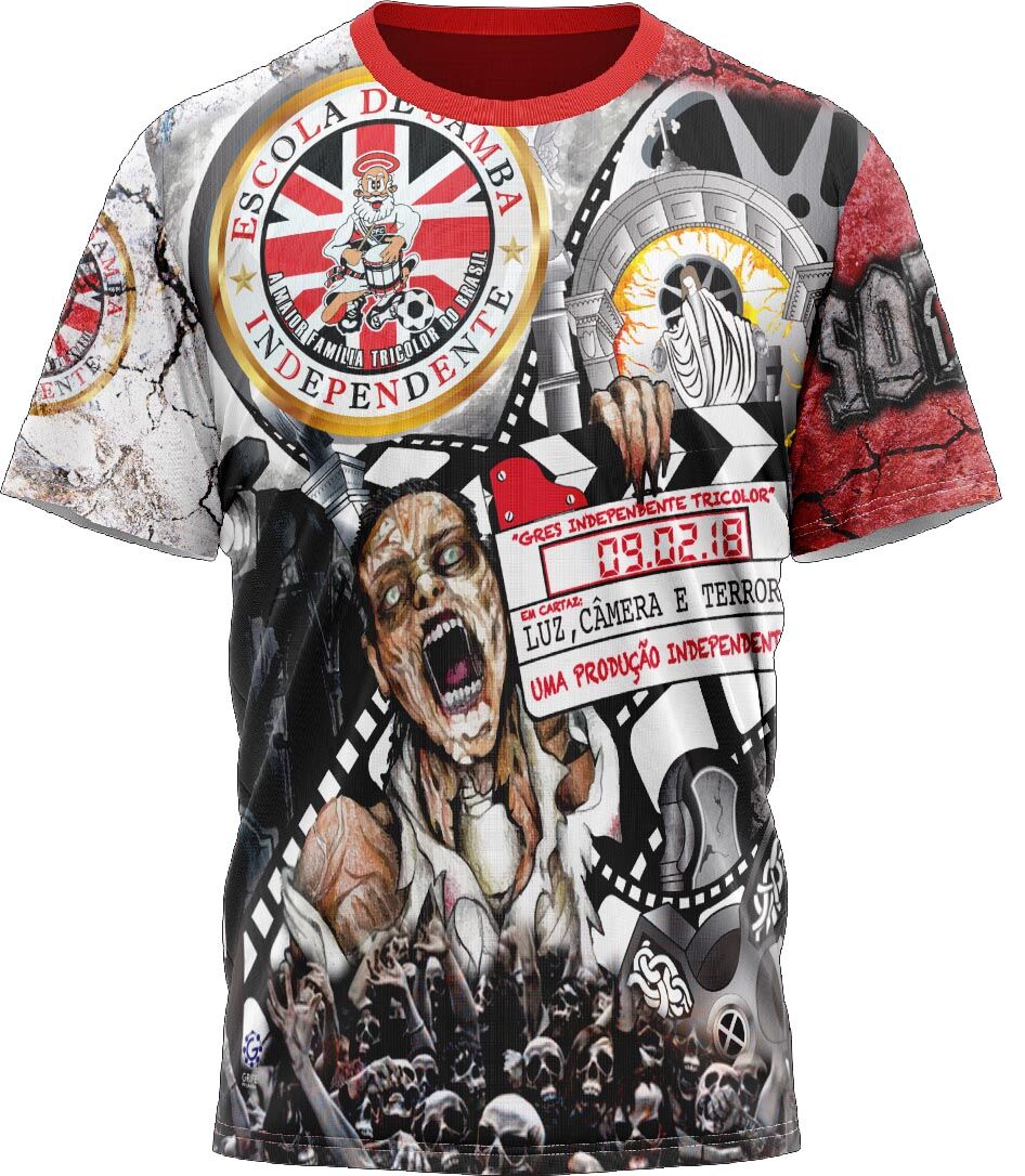 Camiseta Enredo 2018 - Independente Tricolor - Imagem 1