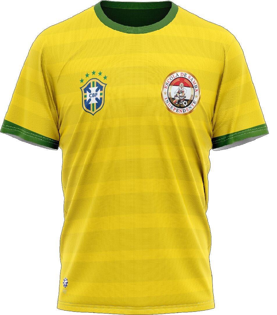 Camiseta Seleção Amarela - Independente Tricolor - Imagem 1