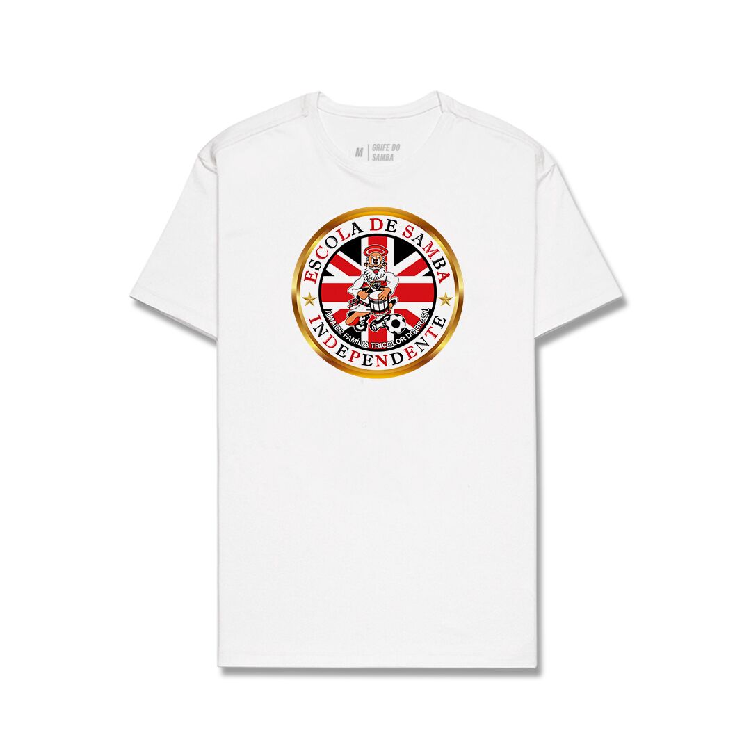 Camiseta Indepedente Tricolor - [Clássicos] - Imagem 1