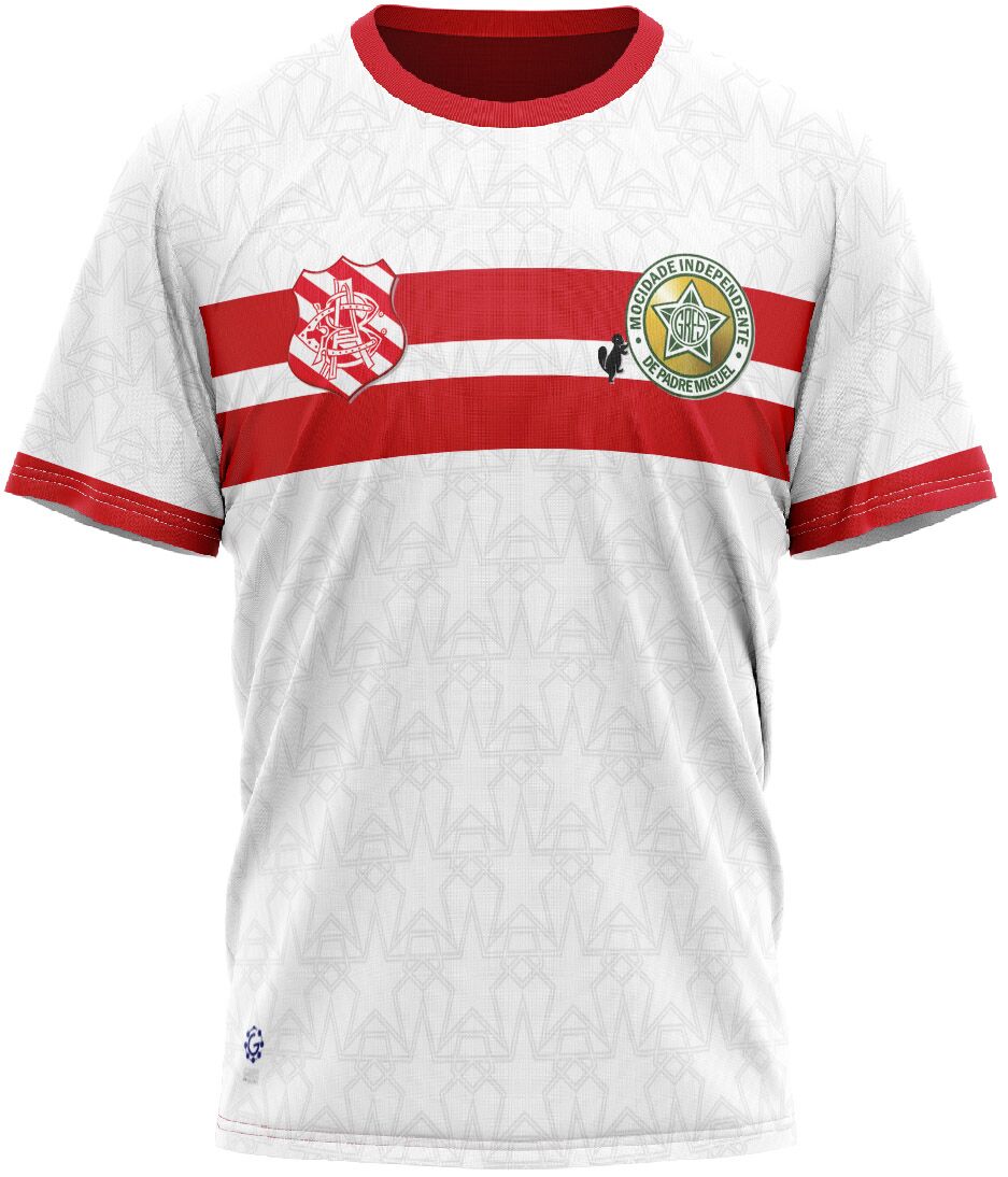MPM A 013 (1) Camiseta Duas Paixões Mocidade / Bangu- Mocidade Indep. Padre Miguel - Imagem 1