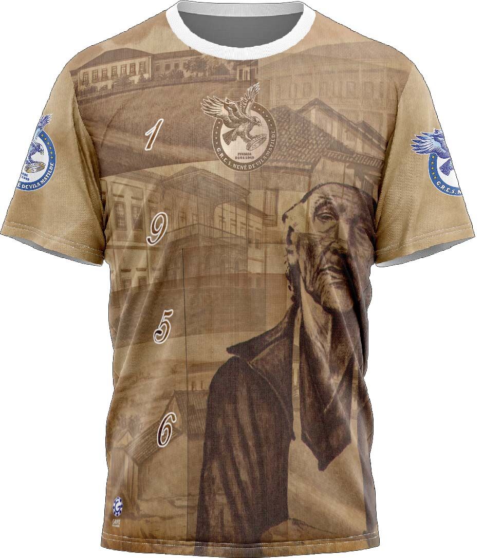Camiseta Enredo 1956- Nenê de Vila Matilde - Imagem 1