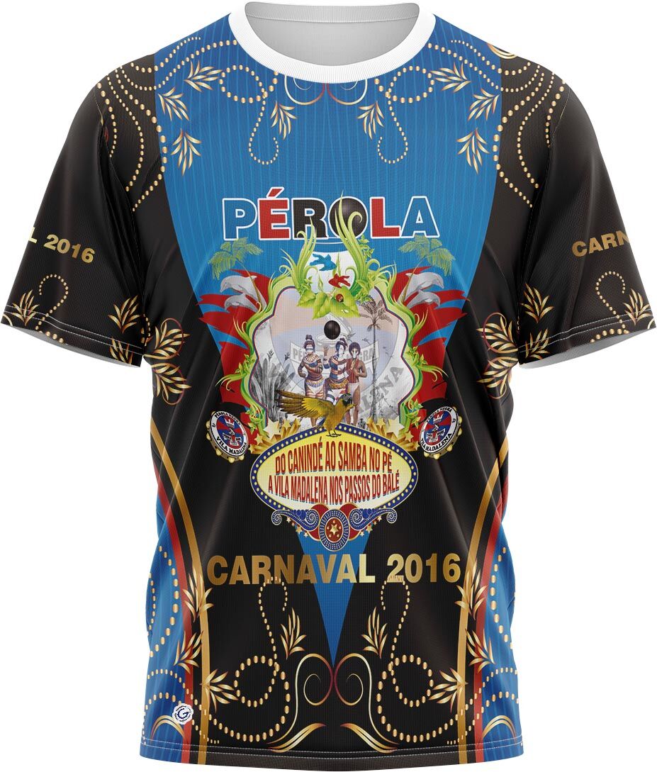 Camiseta Enredo 2016 - Perola Negra - Imagem 1