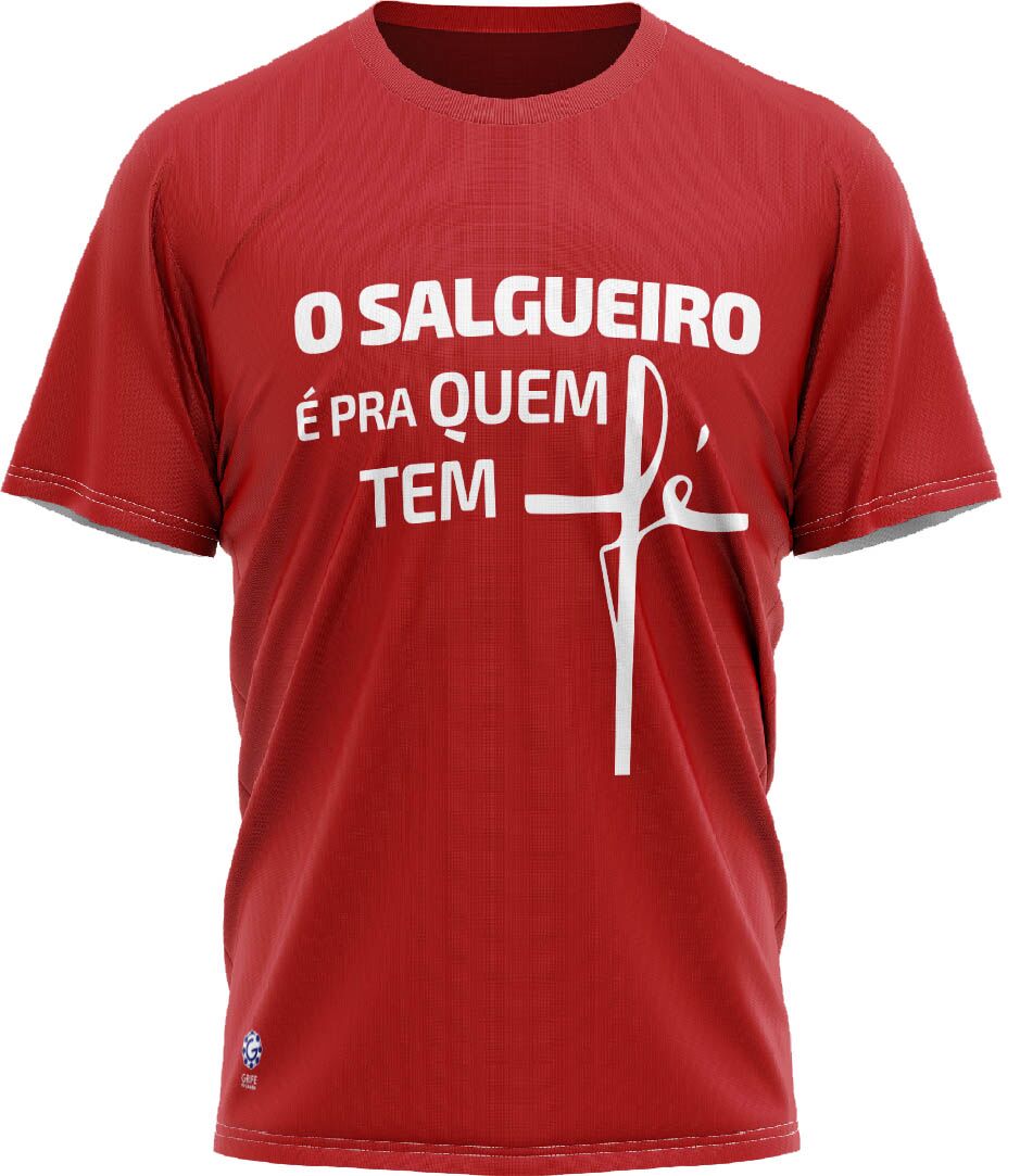 Camiseta Quem Tem Fé - Salgueiro - Imagem 1