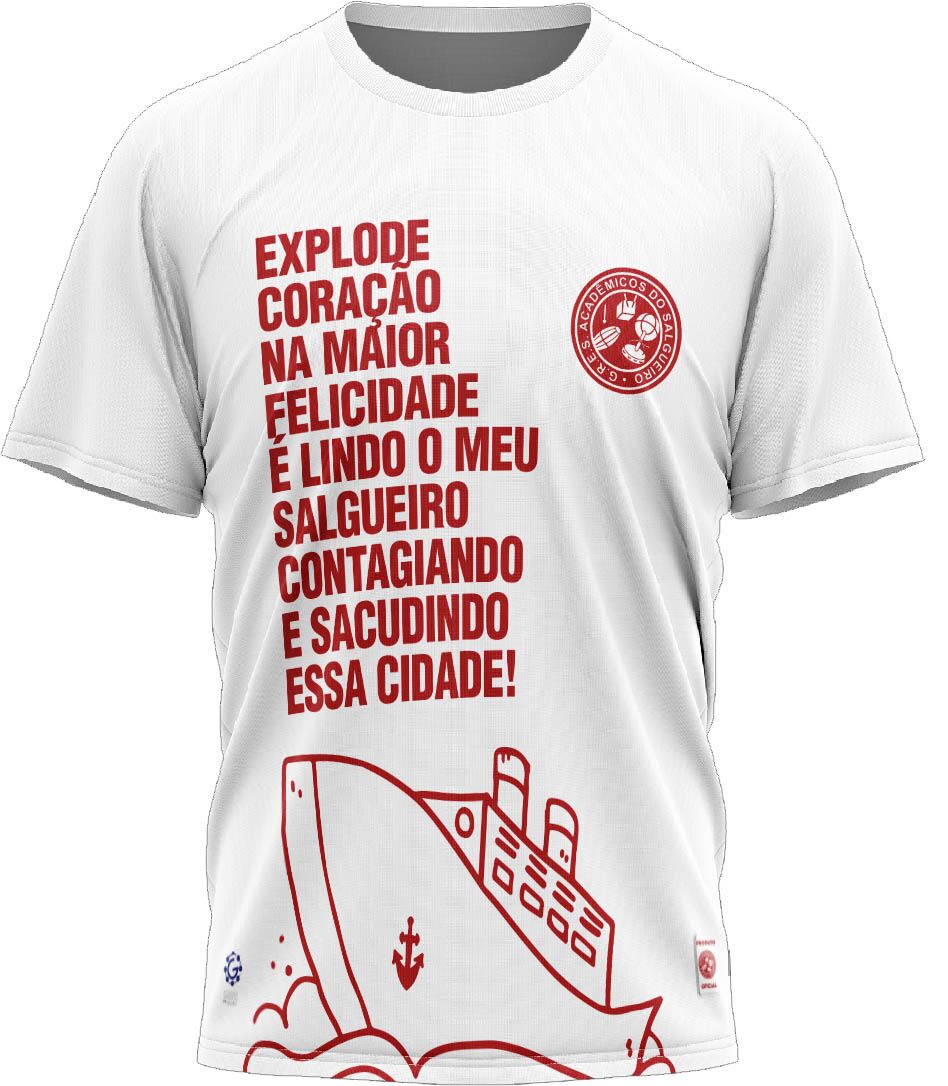 Camiseta Explode Coração - Salgueiro - Imagem 1