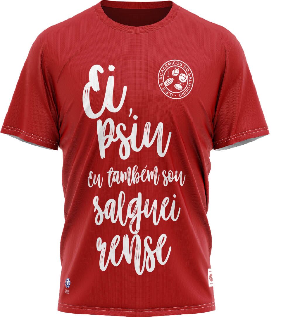 SAL A 017 VERMELHA (1) Camiseta Sou Salgueirense - Salgueiro - Imagem 1