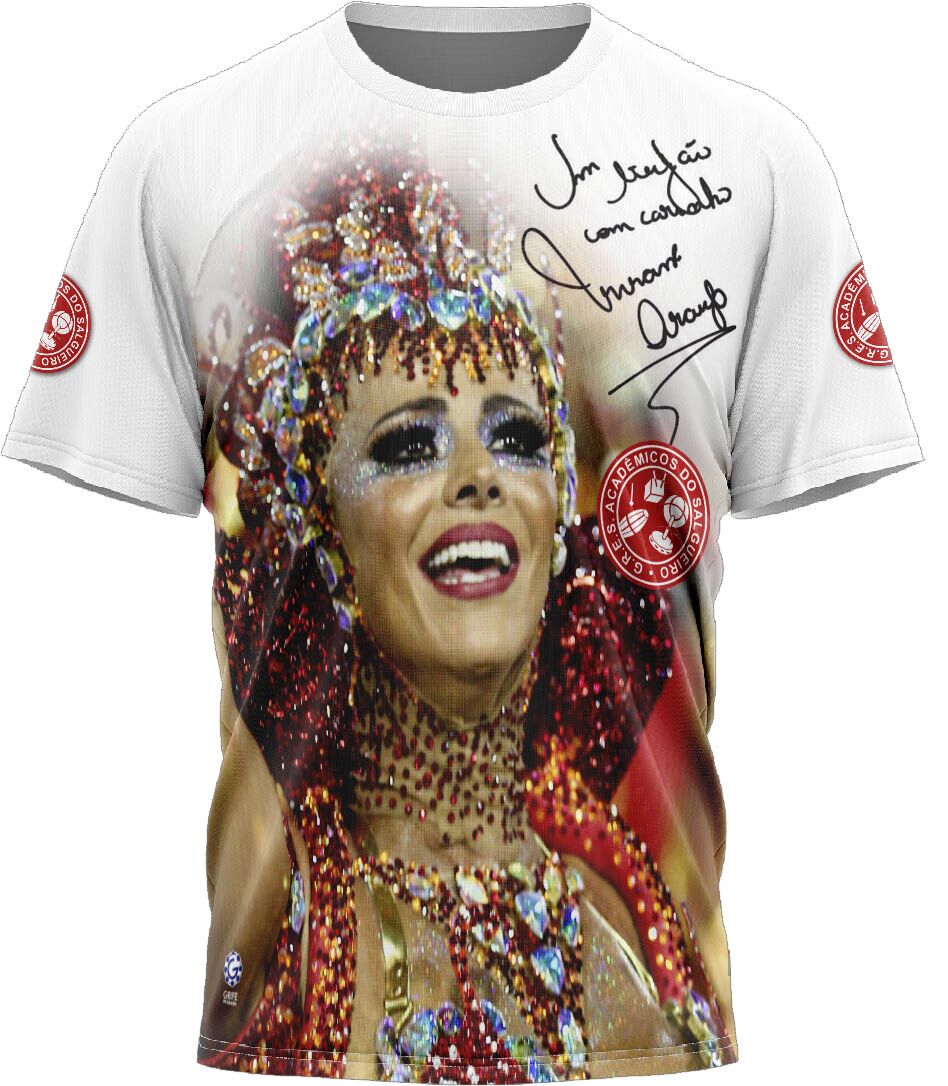 Camiseta Viviane Araujo  - Salgueiro - Imagem 1