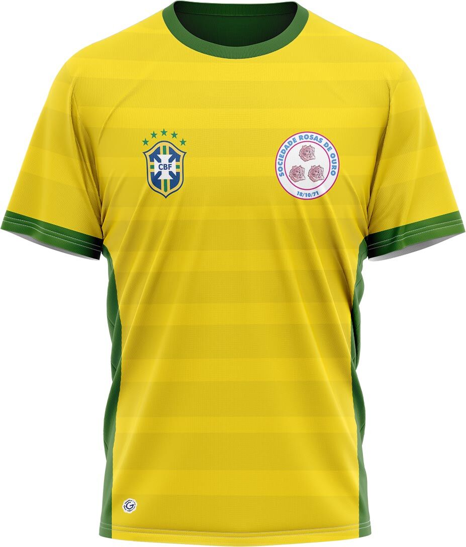 Camiseta Seleção - Rosas de Ouro - Imagem 1