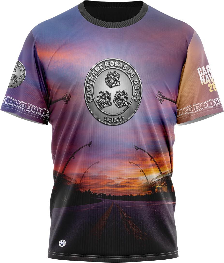 Camiseta Enredo 2018 - Rosas de Ouro - Imagem 1