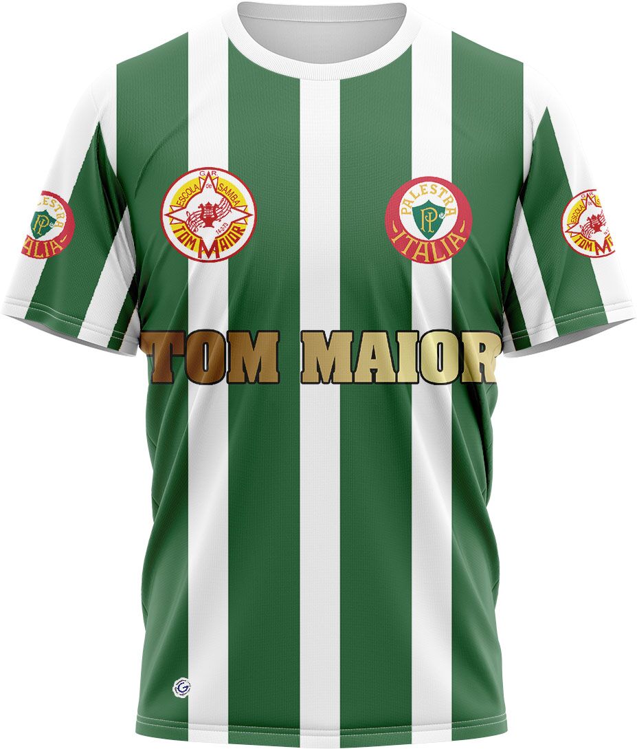 Camiseta Duas Paixões Tom Maior / Palmeiras - Tom Maior - Imagem 1