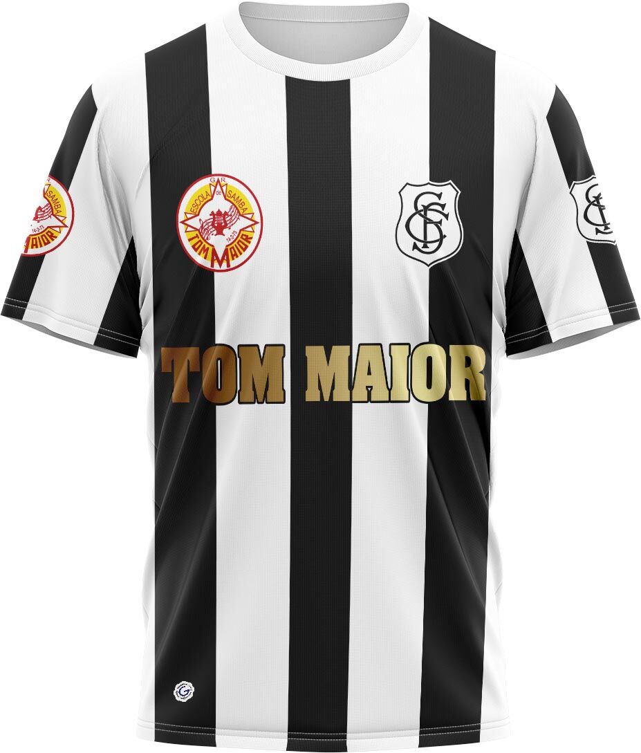 Camiseta Duas Paixões Tom Maior / Santos - Tom Maior - Imagem 1