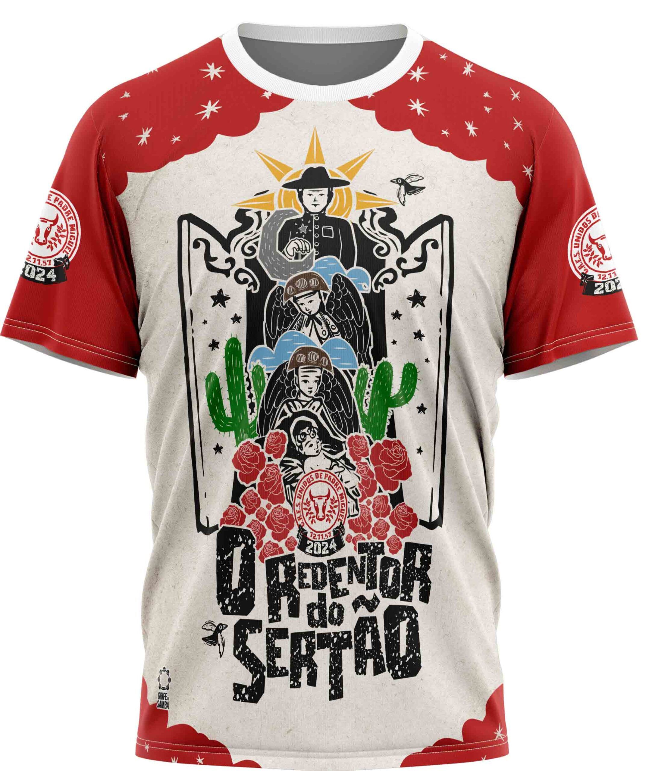Camiseta Enredo 2024 - Unidos de Padre Miguel - Imagem 1