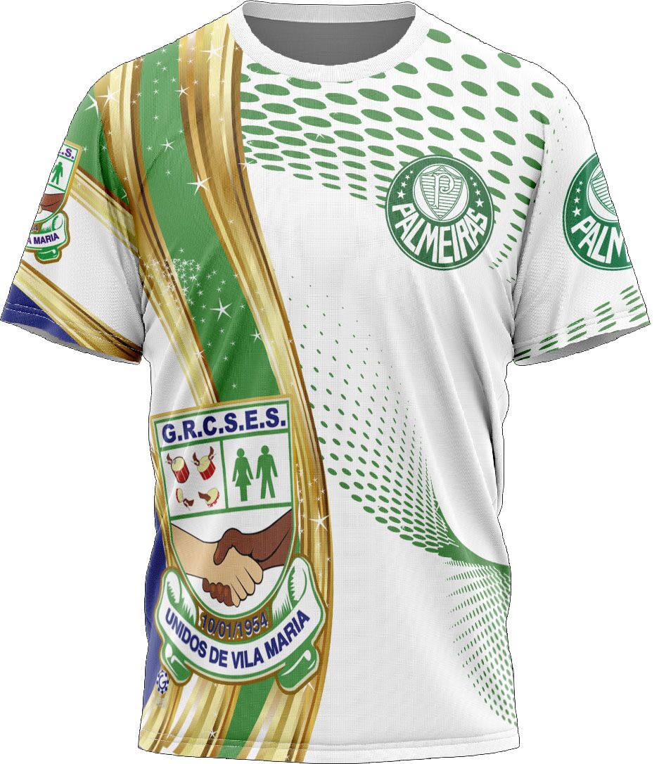 UVM 007 (2) Camiseta Duas Paixões Vila Maria / Palmeiras - Unidos de Vila Maria - Imagem 1