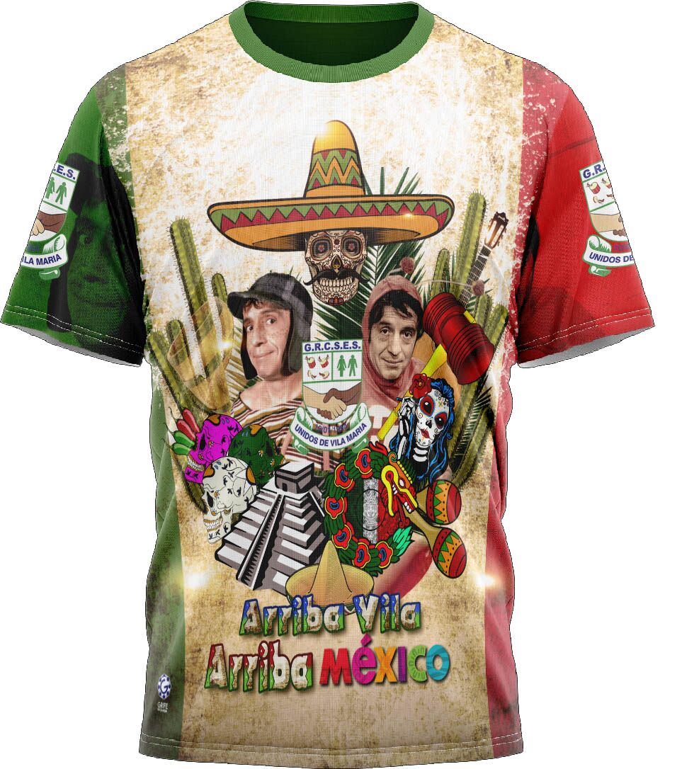 Camiseta Enredo 2018 (Chaves)- Unidos de Vila Maria - Imagem 1