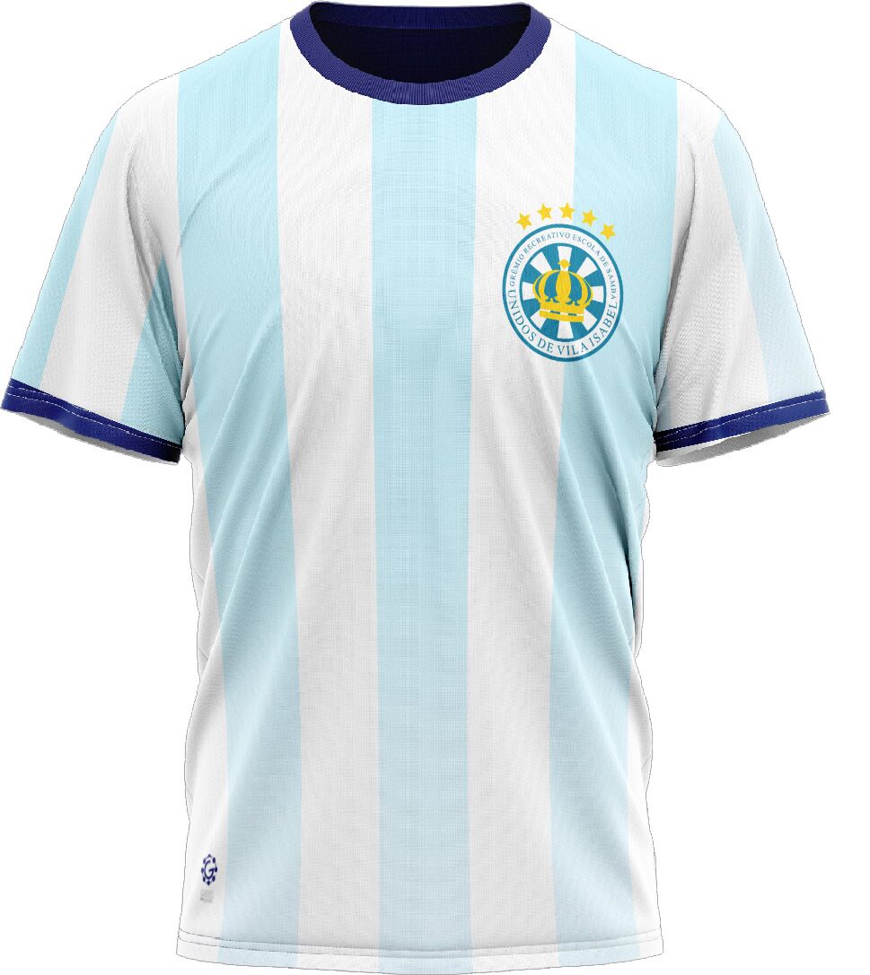 Camiseta Listras - Vila Isabel - Imagem 1