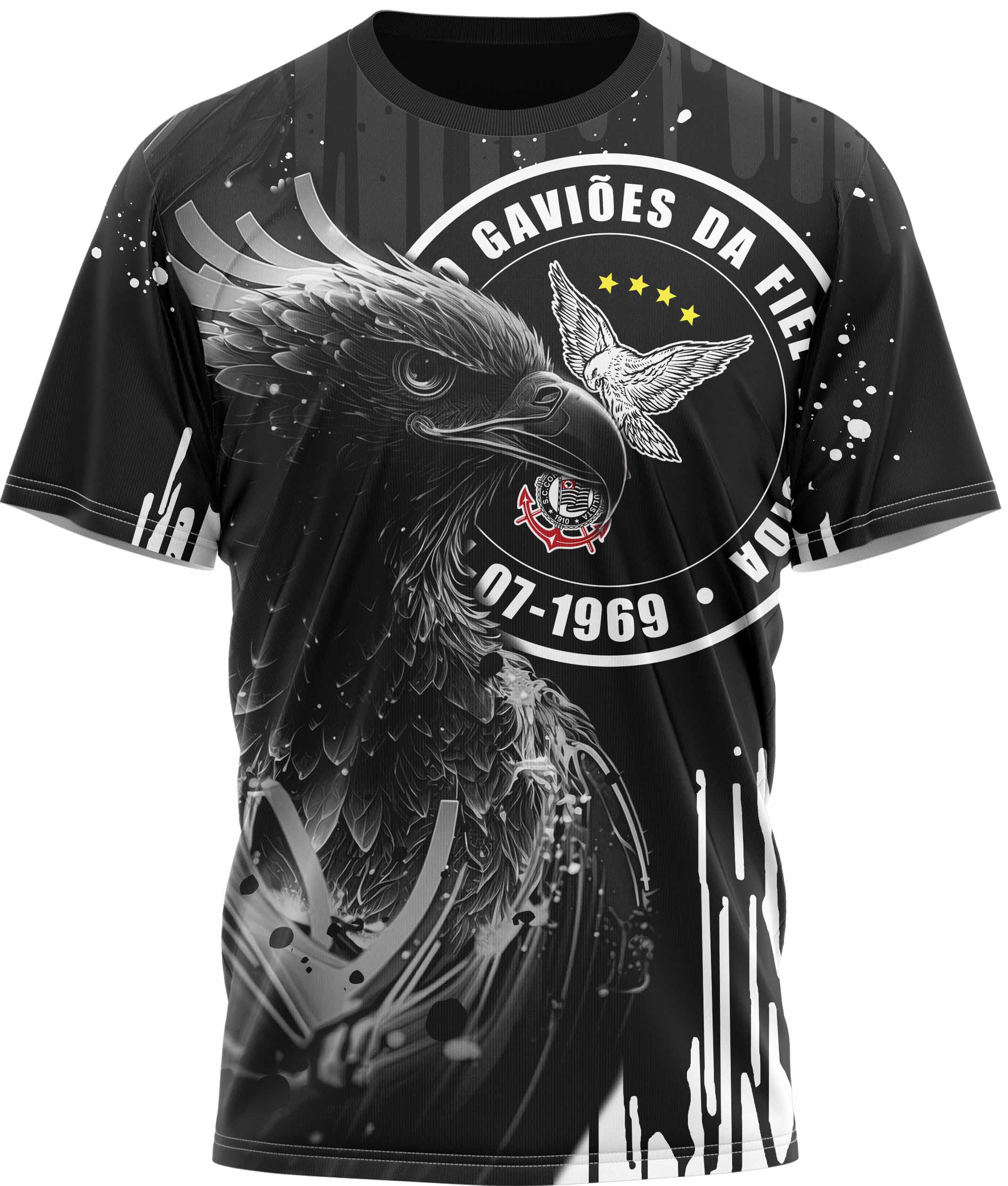Camiseta Infinito - Gaviões da Fiel - Imagem 1