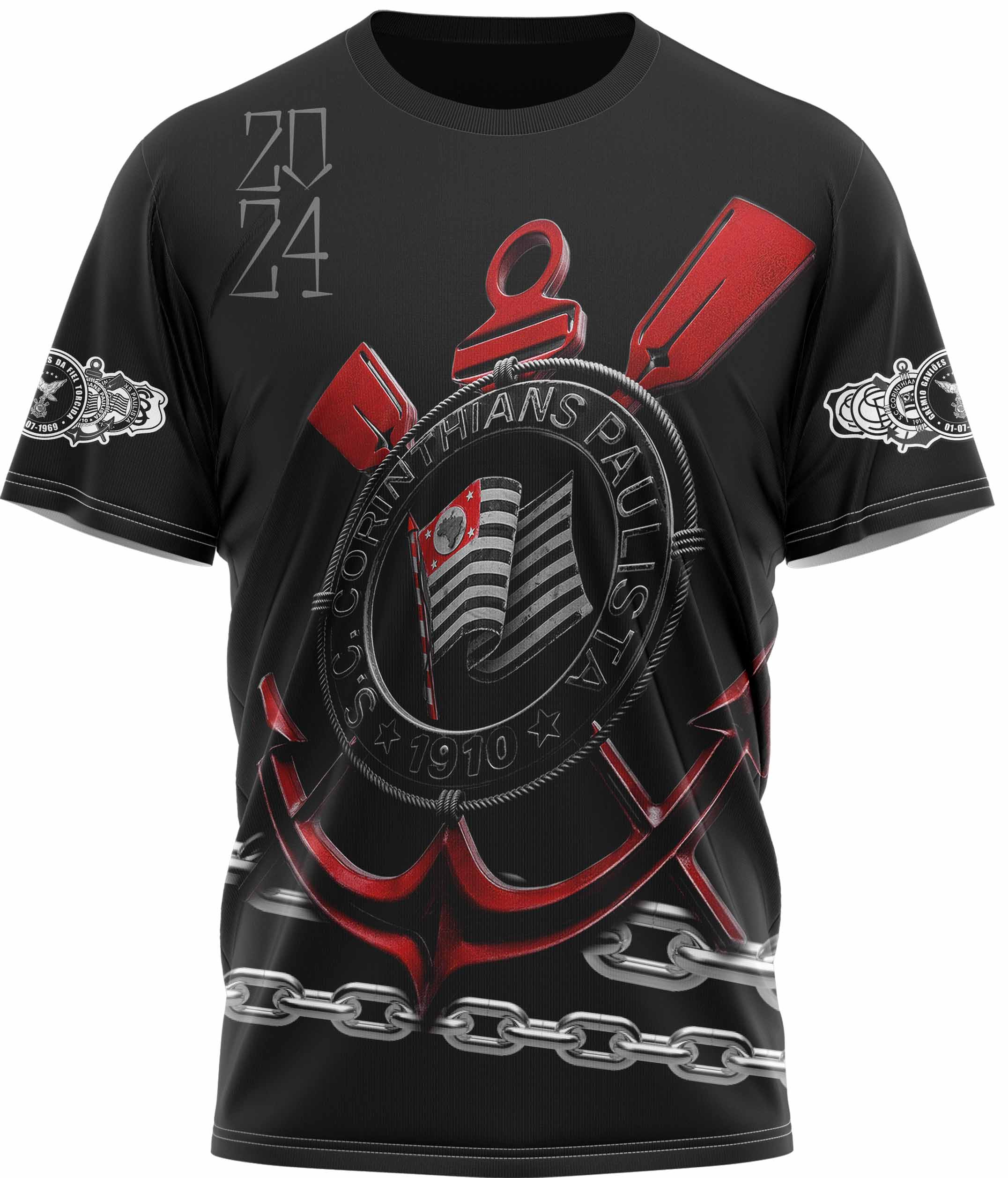 GDF A 031 - ETERNAMENTE (1) Camiseta Eternamente - Gaviões da Fiel - Imagem 1