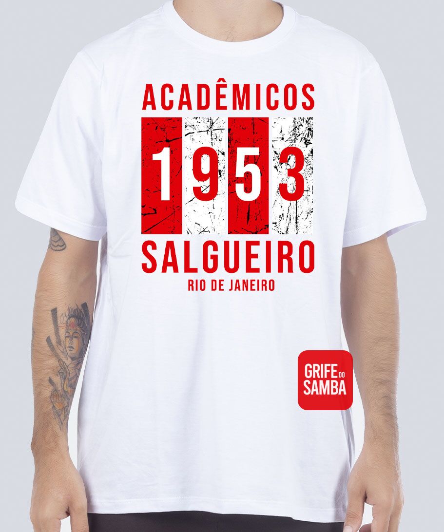 Camiseta de Algodão 1953 - Salgueiro - Imagem 1