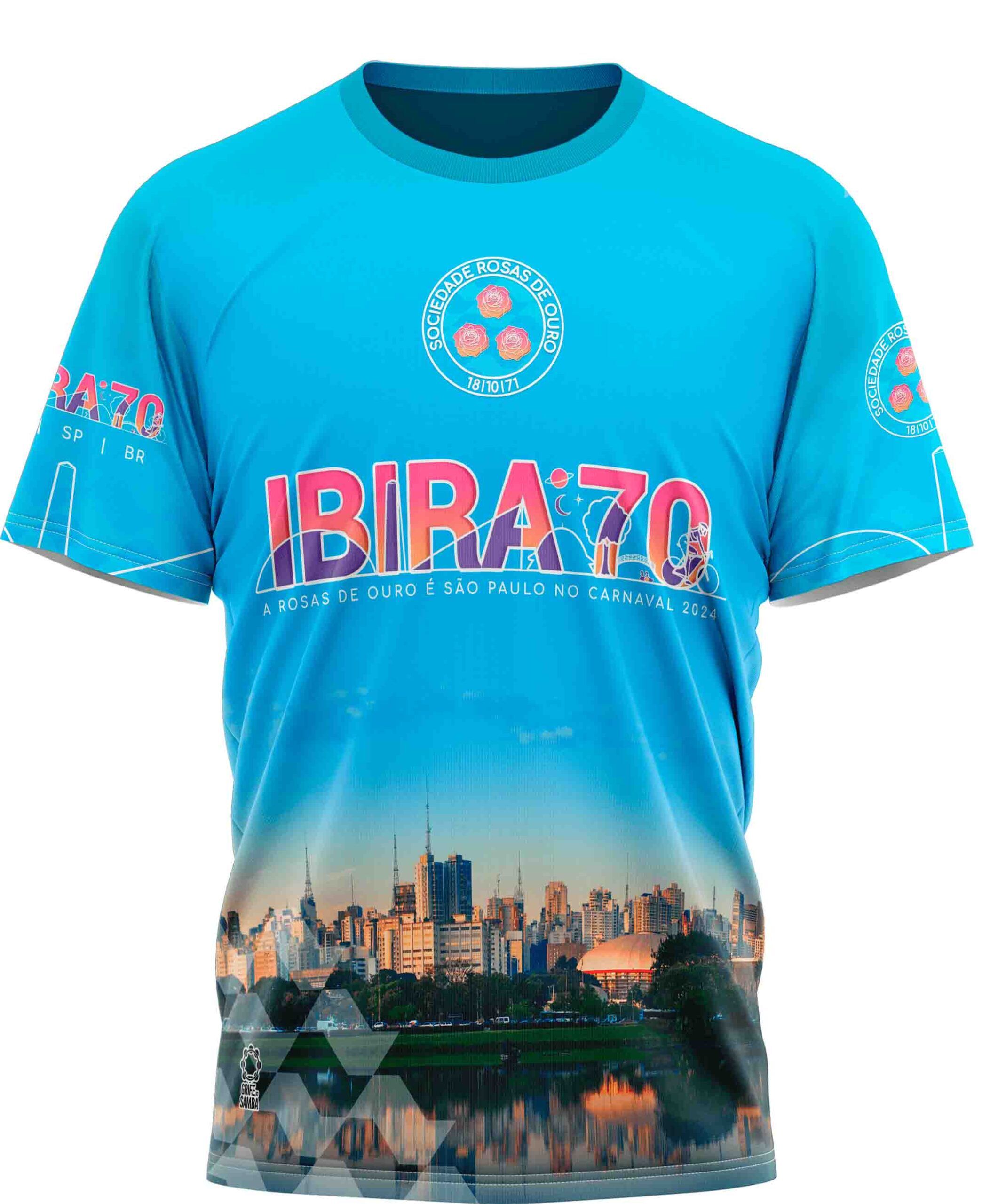 Camiseta Enredo 2024 - Rosas de Ouro - Imagem 1