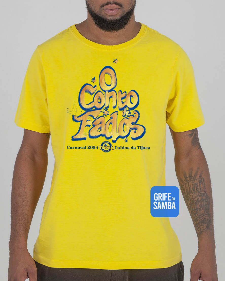 UDT S 003 AMARELA Camiseta Unidos da Tijuca - Enredo 2024 - Imagem 1