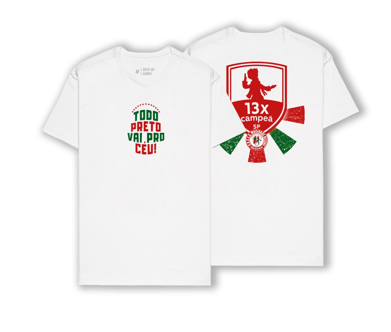 Camiseta Campeã 2026 - Mocidade Alegre - Imagem 1