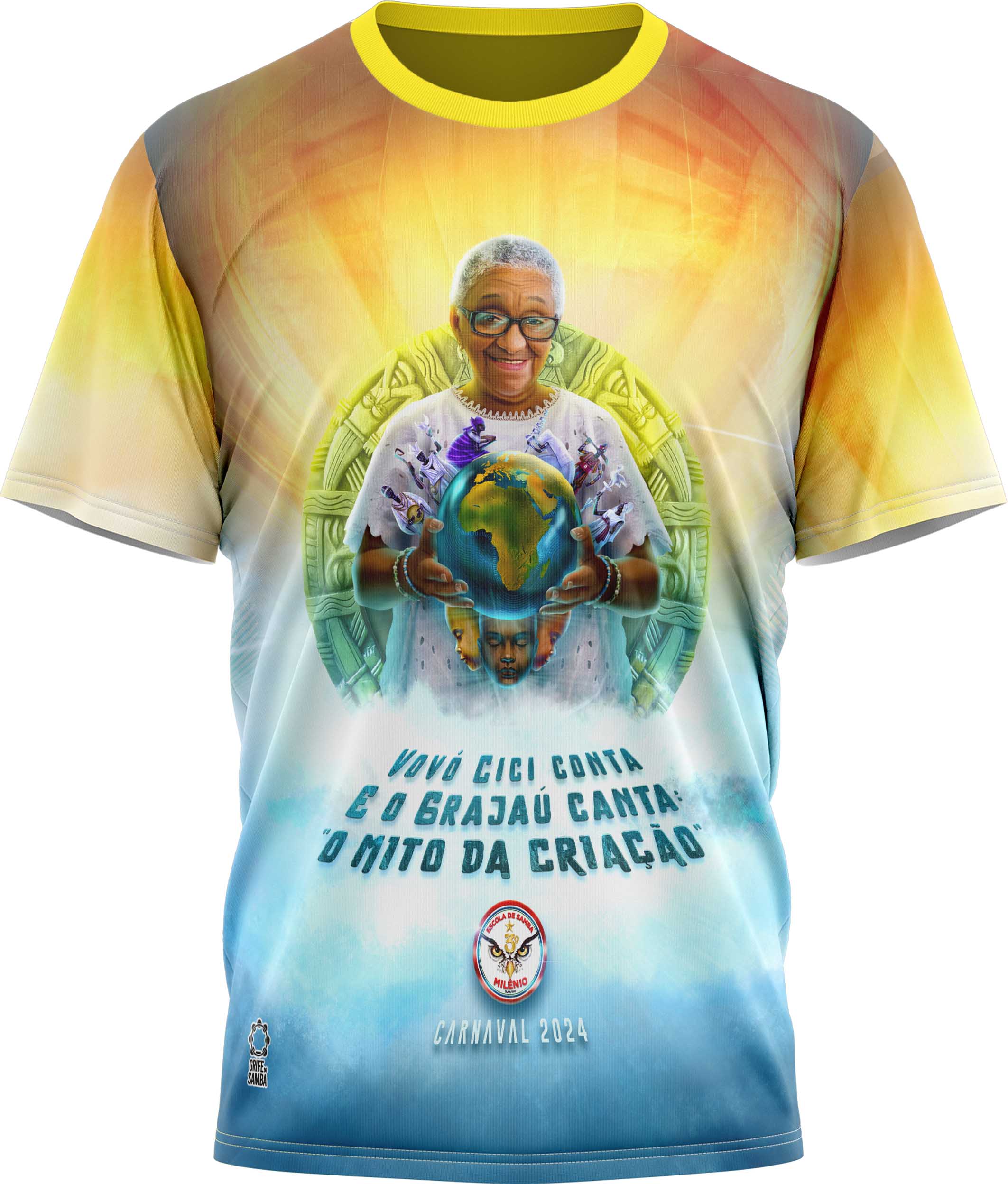 Camiseta Enredo 2024 - 3º Milênio - Imagem 1