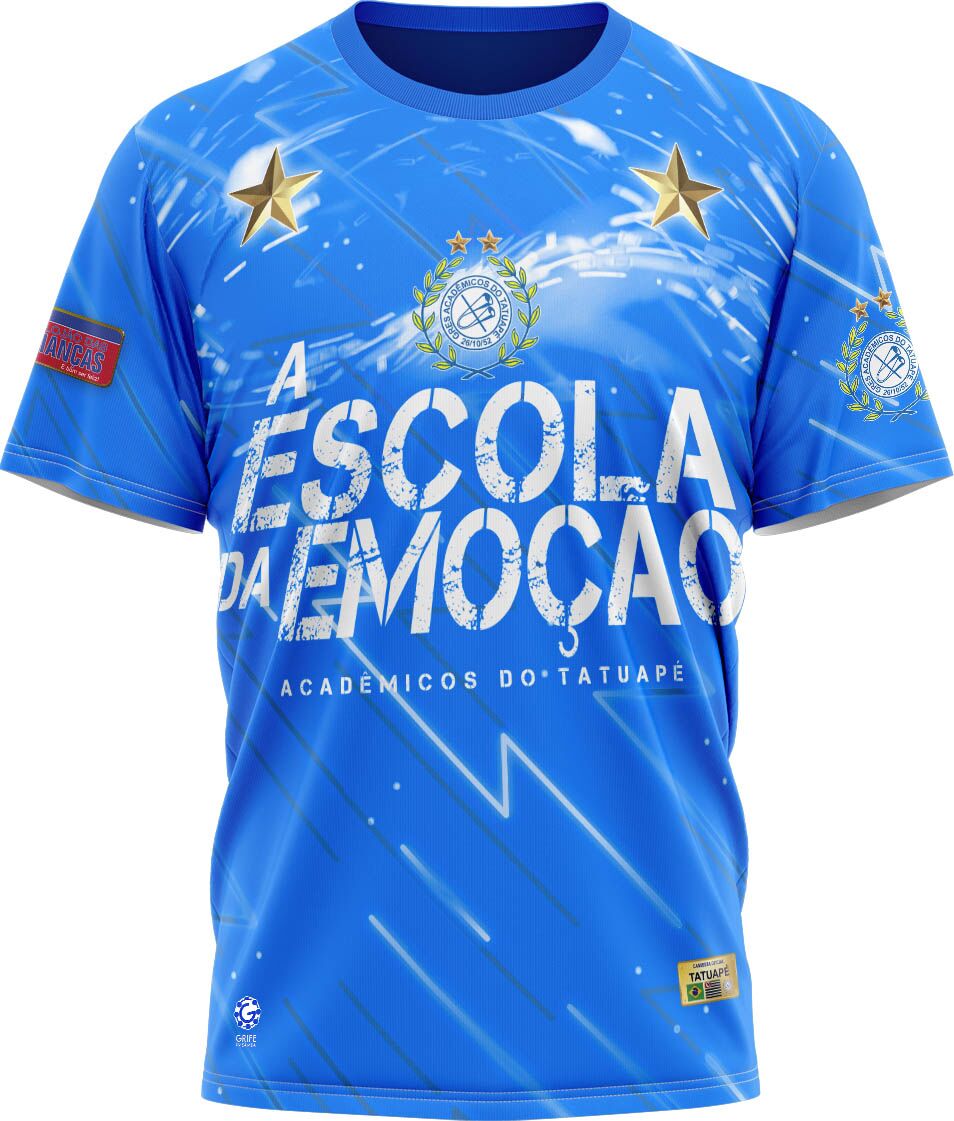 Camiseta A Escola da Emoção - Acadêmicos do Tatuapé - Imagem 1