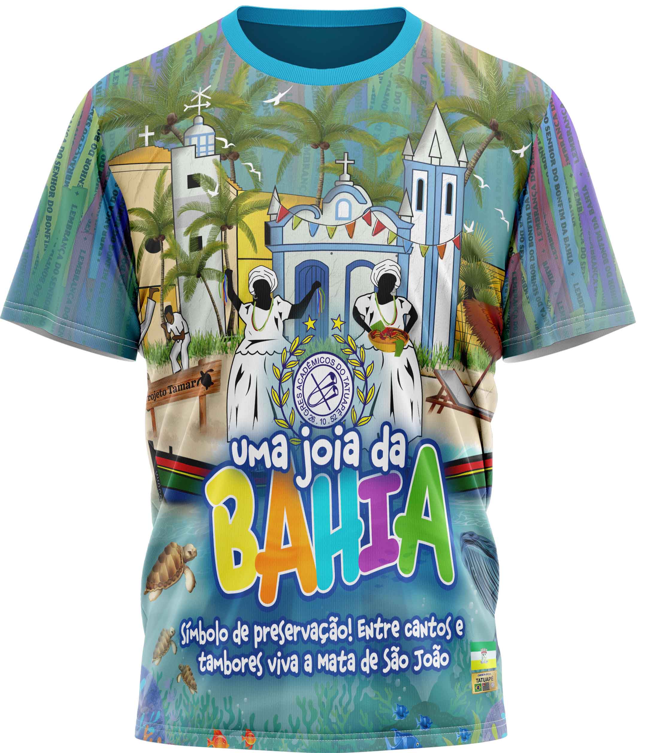 ATA A 022 (1) Camiseta Enredo 2024 - Tatuapé - Imagem 1