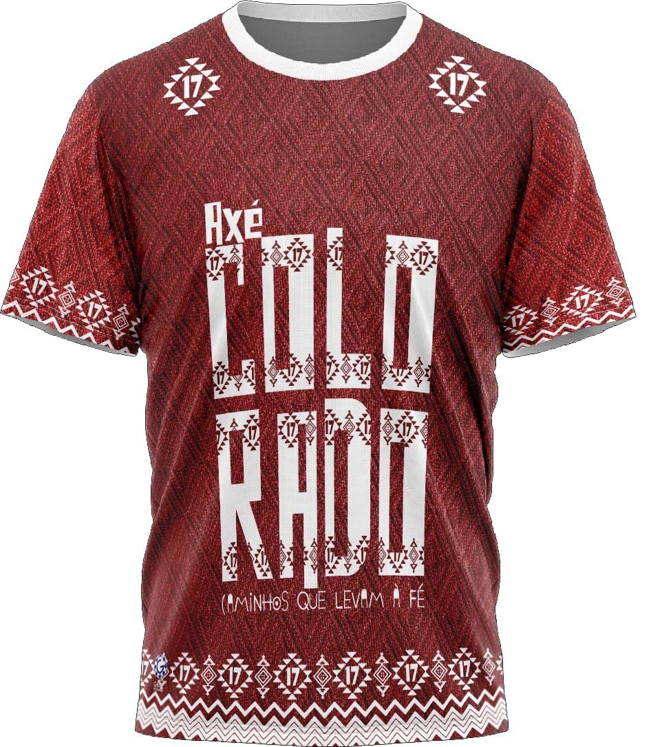 Camiseta Axé Vermelha  - Colorado do Brás - Imagem 1