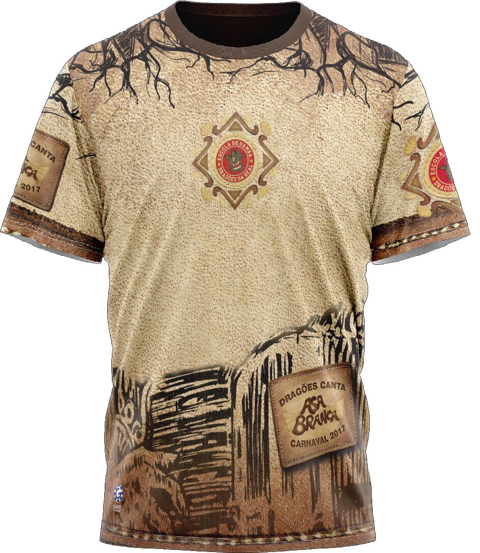 Camiseta Enredo 2017 - Dragões da Real - Imagem 1