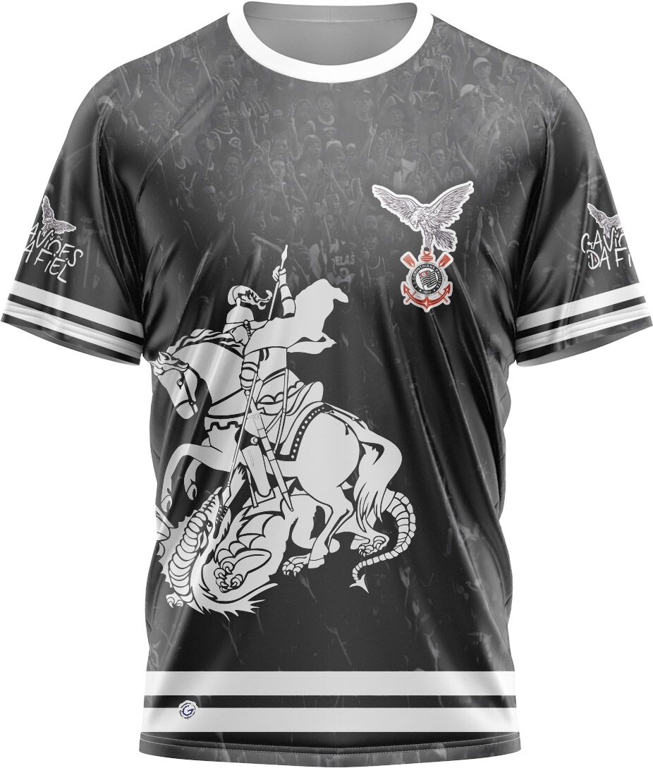 Camiseta Santo Guerreiro - Gaviões da Fiel - Imagem 1