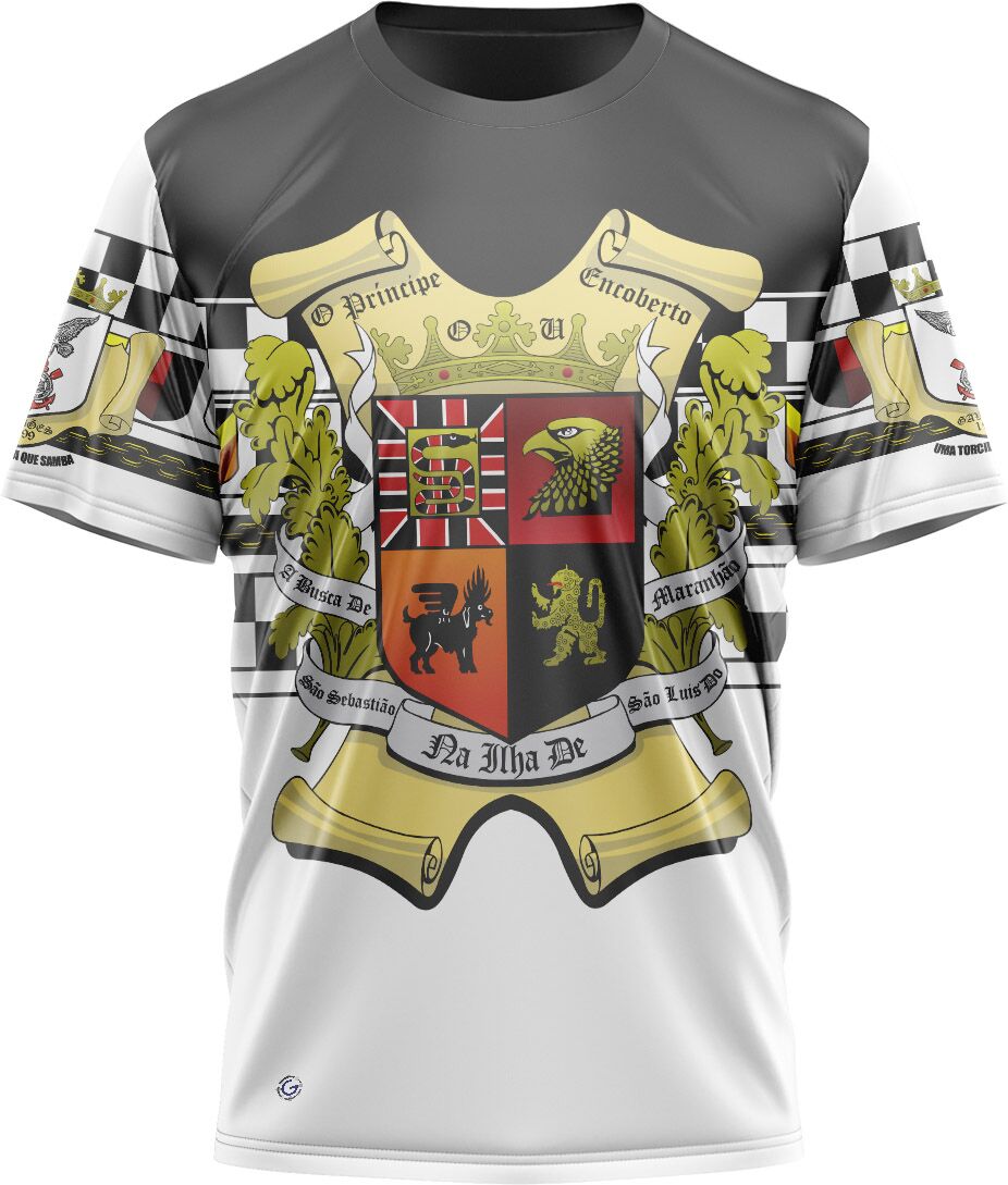 GDF A 005 (1) Camiseta Enredo 1999 - Gaviões da Fiel - Imagem 1