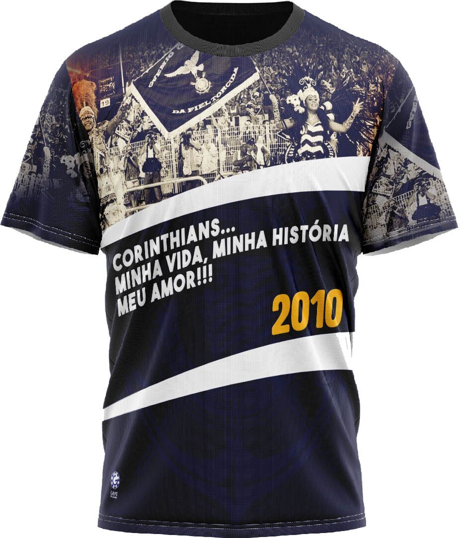 GDF A 019 (2) Camiseta Enredo 2010 - Gaviões da Fiel - Imagem 1