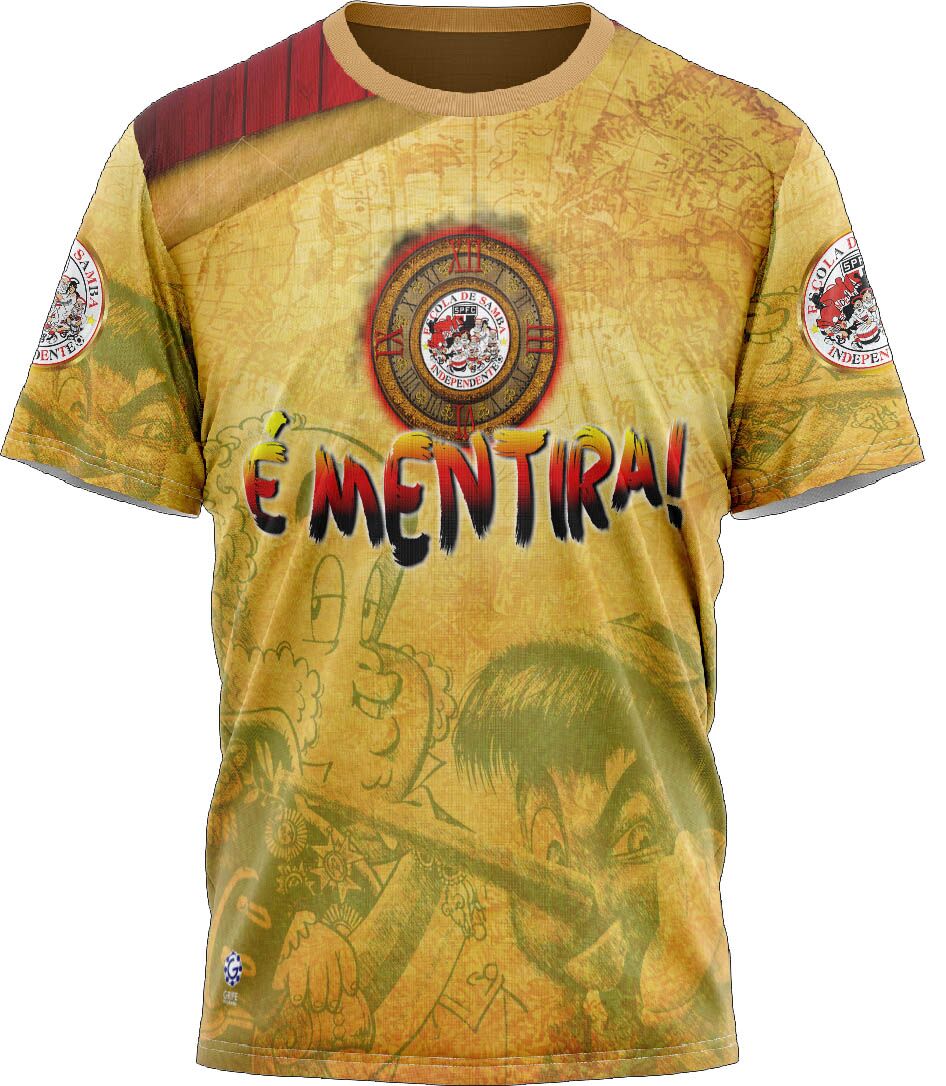 Camiseta Enredo 2017 - Independente Tricolor - Imagem 1