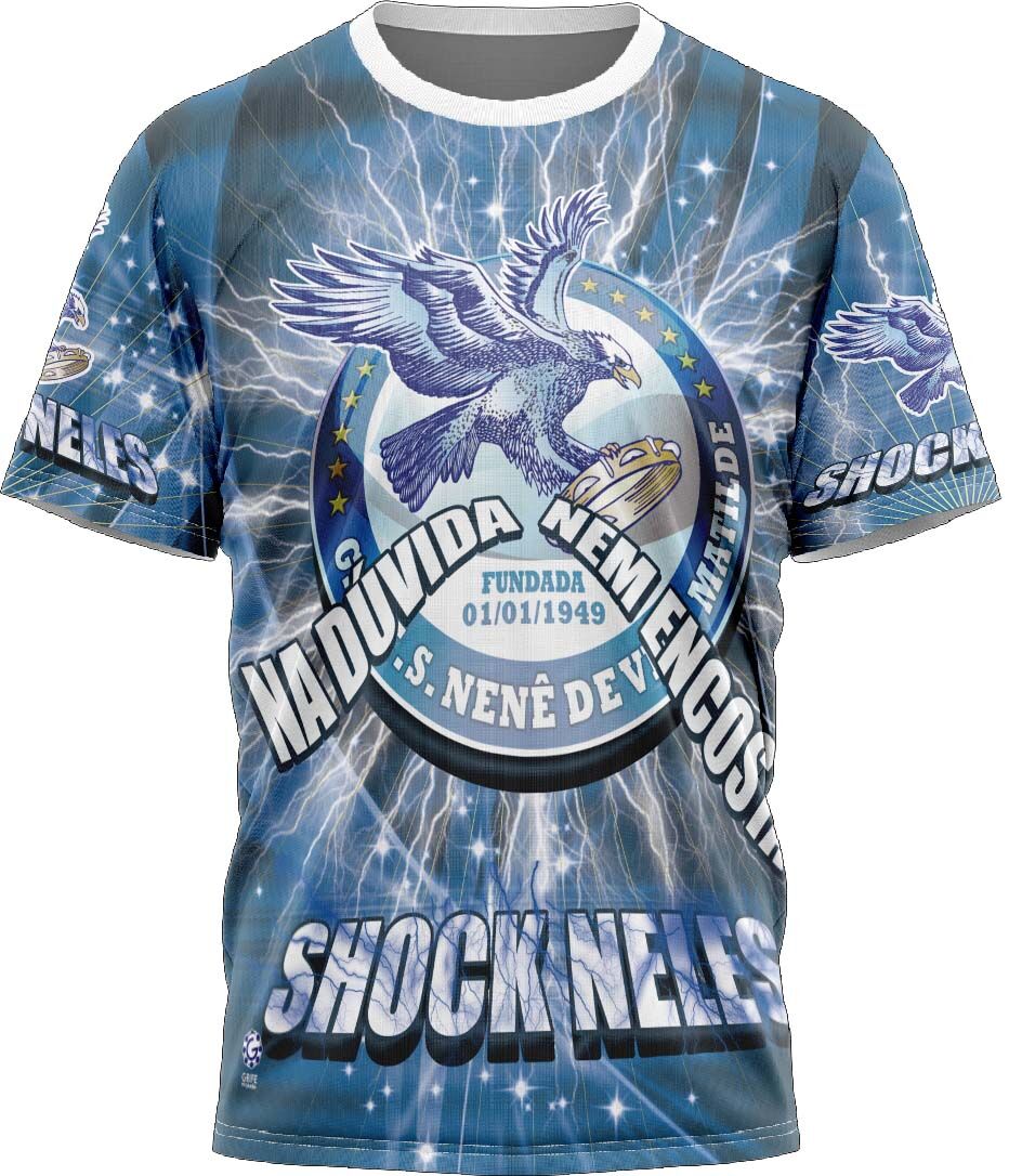 Camiseta Na Duvida Nem Encoste - Nenê de Vila Matilde - Imagem 1