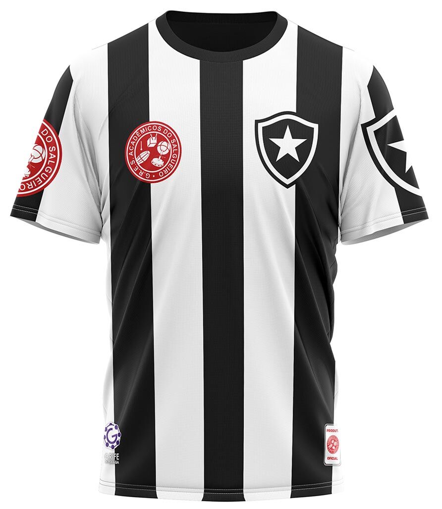 Camiseta Duas Paixões Salgueiro / Botafogo - Salgueiro - Imagem 1