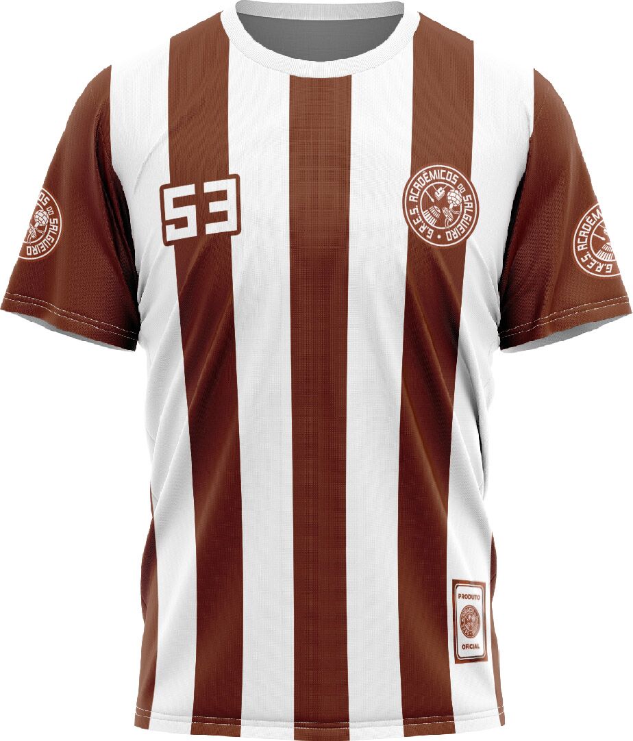 Camiseta Retrô Listrada - Salgueiro - Imagem 1