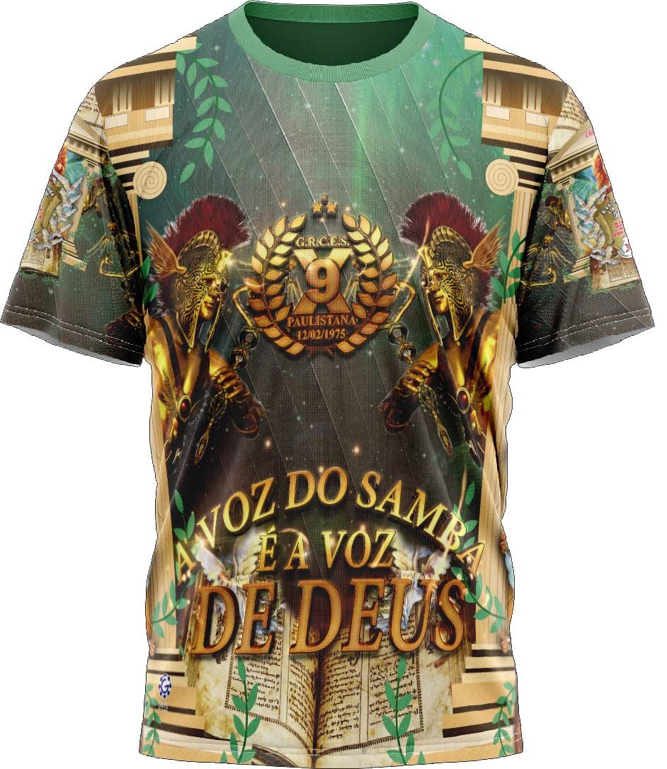 Camiseta Enredo 2018 - X9 Paulistana - Imagem 1