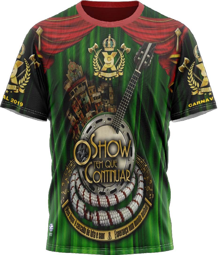 Camiseta Enredo 2019 - X9 Paulistana - Imagem 1