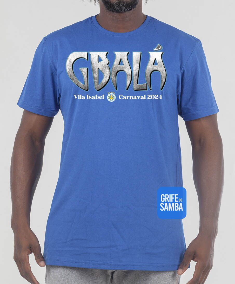 VSB S 002 AZUL Camiseta Unidos de Vila Isabel- Enredo 2024 - Imagem 1