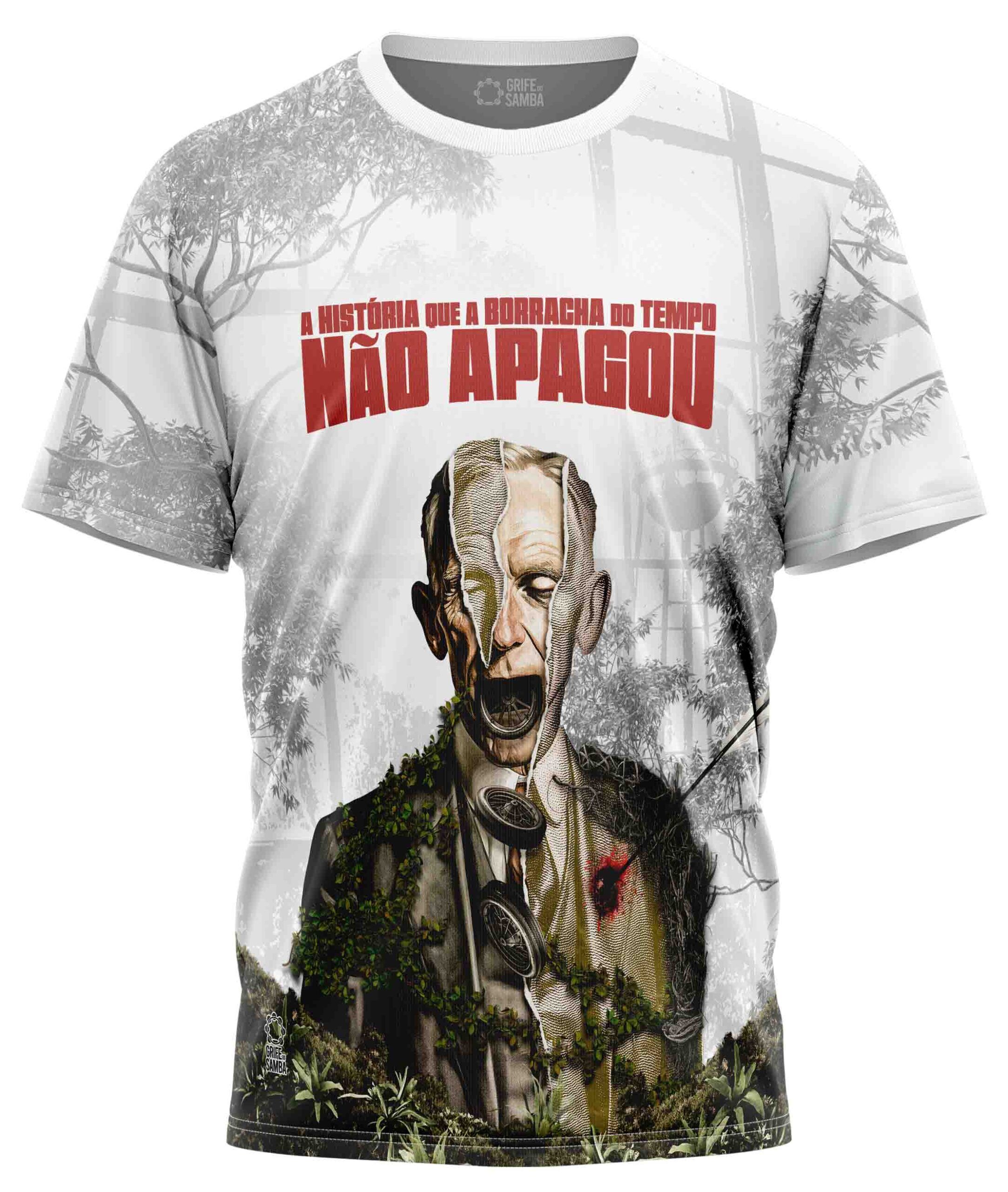 Camiseta Enredo 2025 Branca - Porto da Pedra - Imagem 1