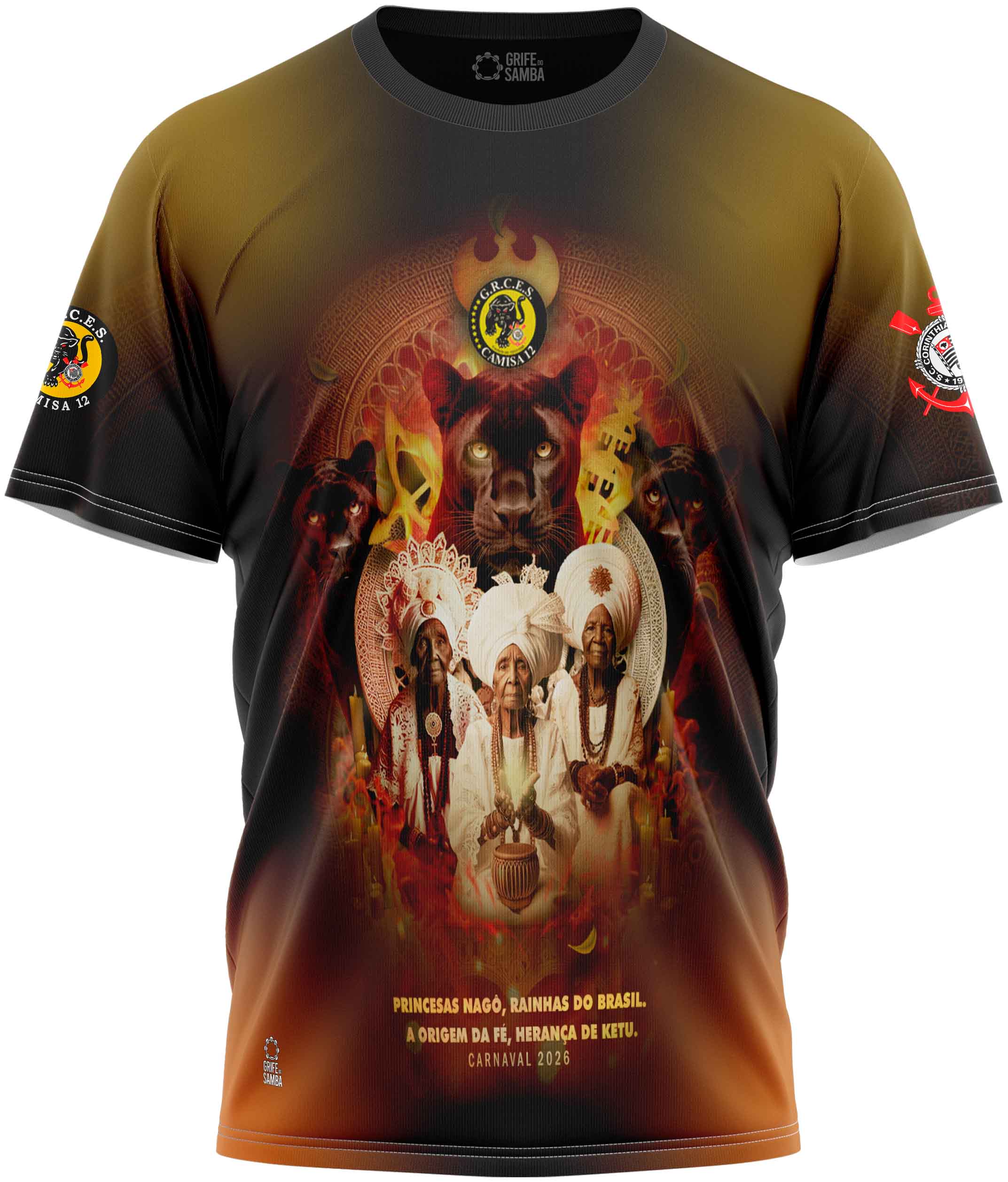 Camiseta Enredo 2026 - Camisa 12 - Imagem 1